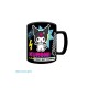 Pyramid Sanrio Hello Kitty Fuzzy Ceramic Mug in Plush Wrap 400ml - Kuromi - Krūze