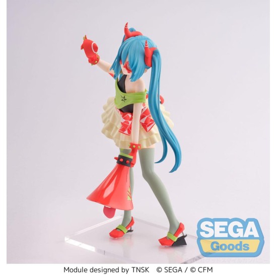 Sega Hatsune Miku Figurizma Project Diva-X Figure 22cm - Hatsune Miku / DE:MONSTAR T.R. - Plastmasas figūriņa