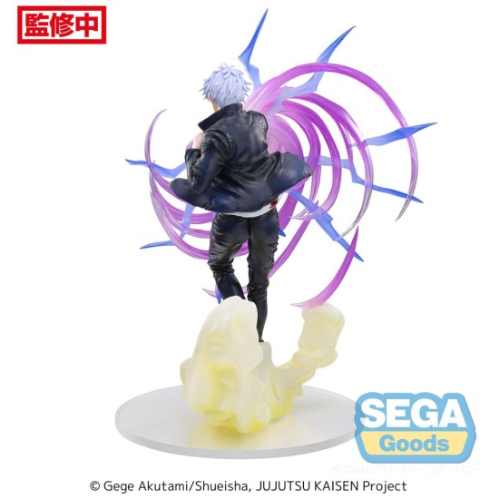 Sega Jujutsu Kaisen Luminasta Figure 20cm - Satoru Gojo Hollow Purple (Kyoshiki Murasaki) - Plastmasas figūriņa