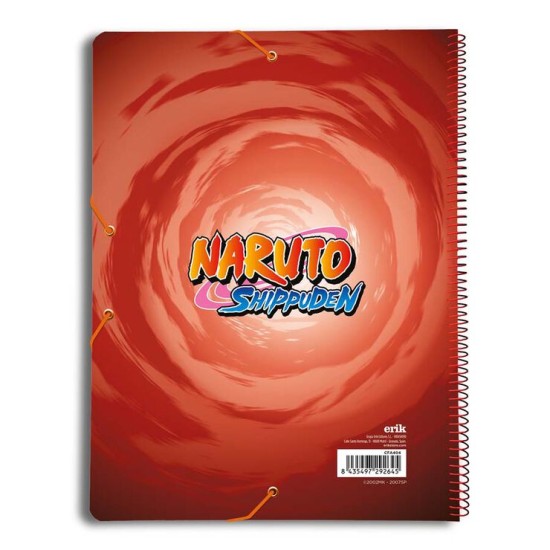 Grupo Erik Naruto Shippuden A4 Notebook 32 x 25cm - Klade