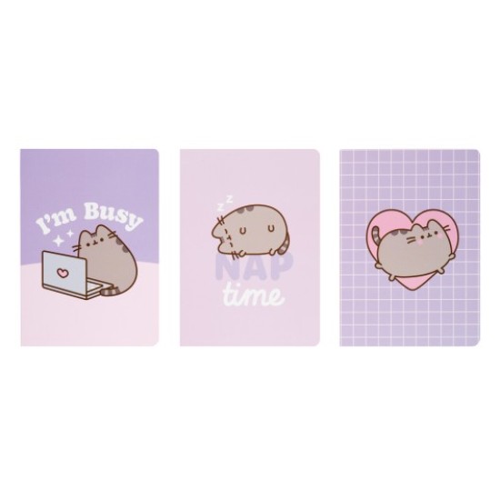 Grupo Erik Pusheen Moments A6 Notebook 15 x 10cm (3.pcs) - Klade