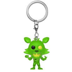 Funko Pocket POP! Five Nights at Freddy's Keychain - Radioactive Foxy - Vinila atslēgu piekariņš