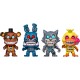 Funko POP! Five Nights at Freddy's Figure 9cm (4.pcs) - Freddy / Bonnie / Wolf / Chica - Vinila figūriņa