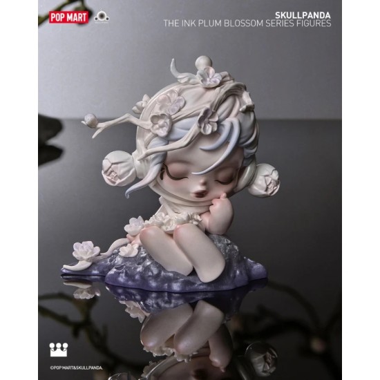 Pop Mart Skullpanda The Ink Plum Blossom Series Blind Box Random Figure - Пластмассовая фигурка