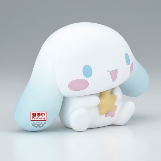 Banpresto Sanrio Characters Softmates Figure 15cm - Cinnamoroll - Plastmasas figūriņa