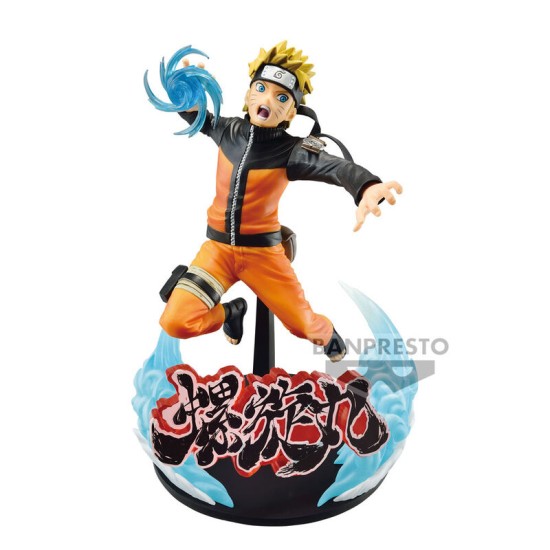 Banpresto Naruto Shippuden Vibration Stars Figure 21cm - Naruto Uzumaki - Plastic figure