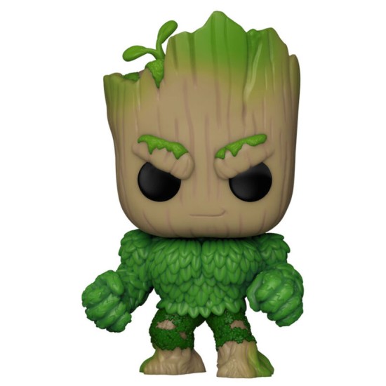 Funko POP! Marvel We Are Groot Figure 9cm - Groot as Hulk (1397) - Vinila figūriņa