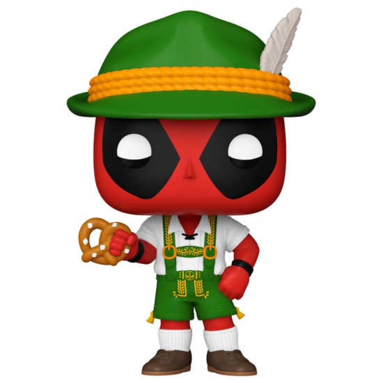 Funko POP! Marvel Deadpool Figure 9cm - Deadpool Lederhosen (1341) - Vinila figūriņa