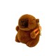 7Toys Capybara Assorted Backpack Plush Keychain 11cm - Burkāns - Plīša atslēgu piekariņš
