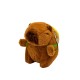Capybara Assorted Backpack Plush Keychain 11cm - Kivi - Plīša atslēgu piekariņš