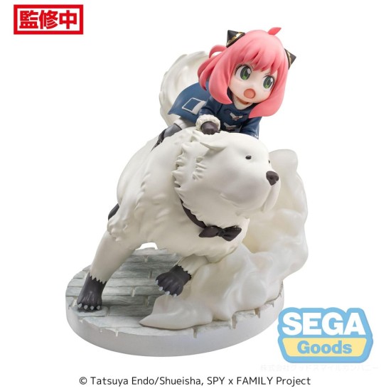 Sega Spy x Family Luminasta Figure 16cm - Anya Forger & Bond Forger Mission Extend - Plastmasas figūriņa