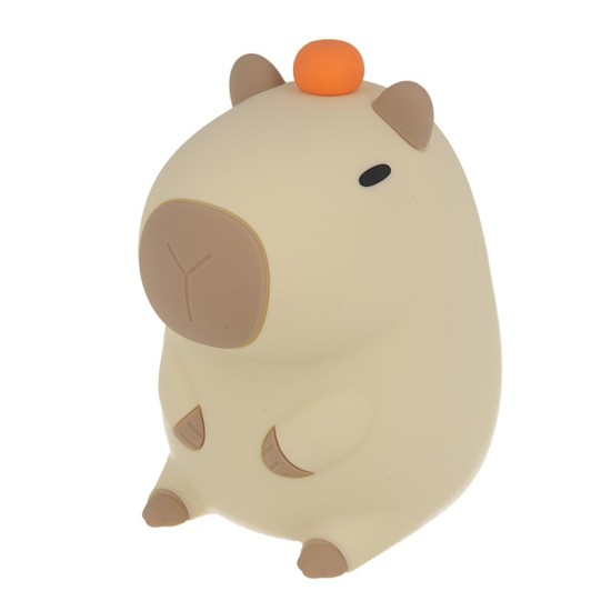 Forever Light Friendly Capybara 3D LED Night Lamp 14cm