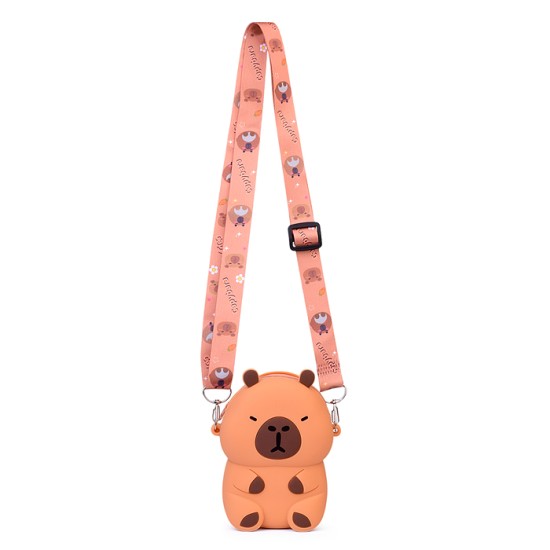 Kids Little Bag / Wallet 9cm - Kapibara - Bērnu mini somiņa / maks