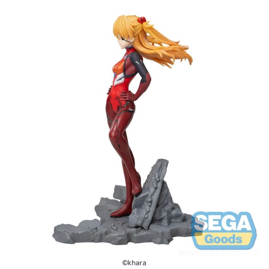 Sega Evangelion 3.0+1.0 Thrice Upon a Time Ver. 30th Anniversary Luminasta Figure 23cm - Asuka Shikinami Langley Vignetteum - Plastmasas figūriņa