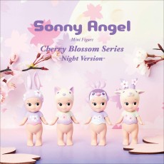 Sonny Angel Limited Edition (Cherry Blossom at Night Series) Blind Box Decorative Mini Figure (1 pcs.)