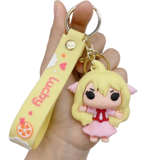 3D Silicone Assorted Keychain - Fairy Tail