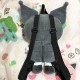 Hello Kitty Plush Backpack 25cm - Melna Kuromi - Plīša mugursoma
