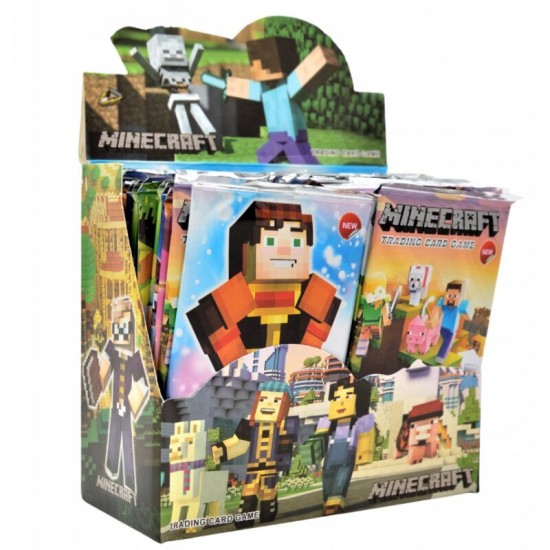 Minecraft Assorted Super Card Game TCG Trading Cards 288 pcs. - Карточная Игра