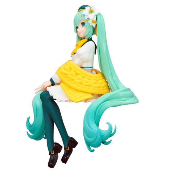 Furyu Hatsune Miku Noodle Stopper Ver. Flower Fairy Lily White Figure 14cm - Hatsune Miku - Plastmasas figūriņa