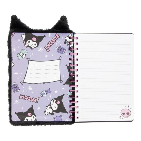 Paladone Hello Kitty Plush A5 Notebook - Kuromi