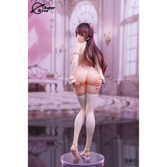 Super Nova Original Character 1/6 The Story of a Manga Artist Who Was Imprisoned by a Strange High School Girl Figure 27cm - Konata-chan - Plastic figure