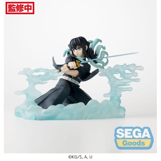 Sega Demon Slayer Kimetsu no Yaiba Xross Link Anime Figure 11cm - Muichiro Tokito Hashira Training - Plastic figure