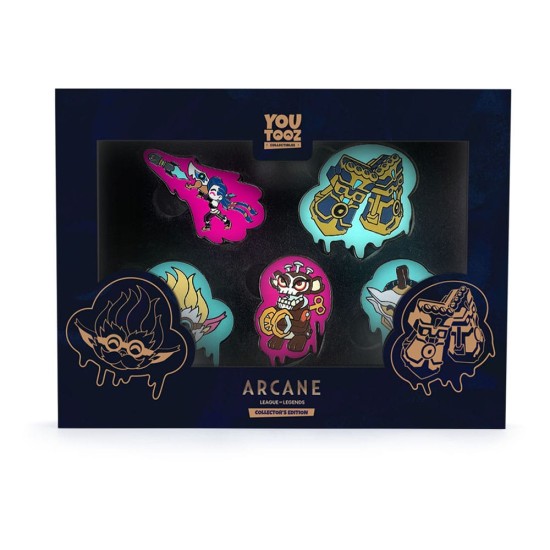 Youtooz League of Legends Arcane Enamel Pin's Set (5 pcs.)