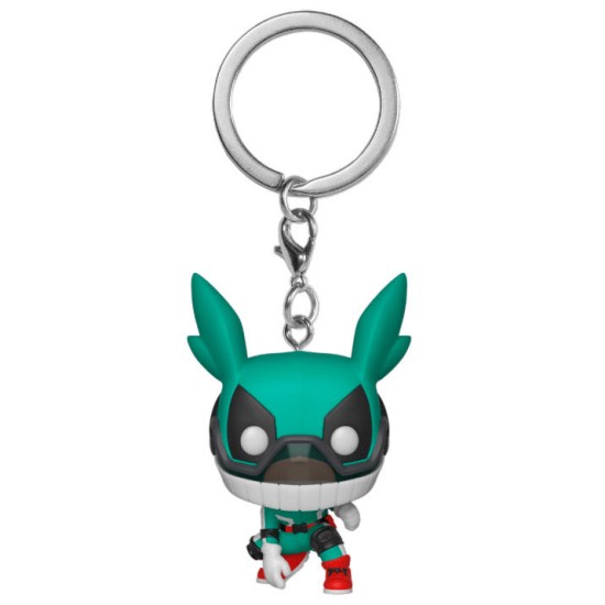 Funko Pocket POP! My Hero Academia Keychain - Deku with Helmet - Vinila atslēgu piekariņš