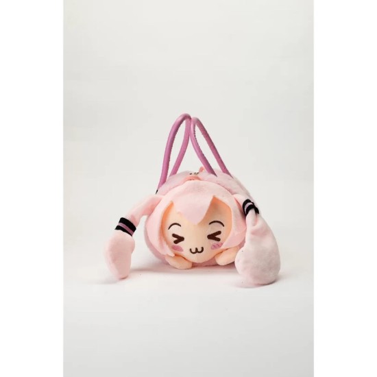 Hatsune Miku Plush Bag - Pink