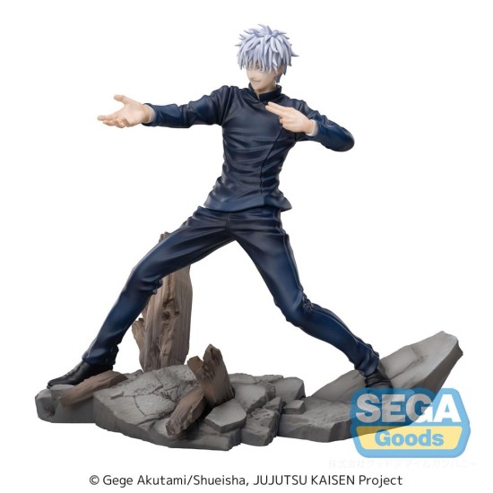 Sega Jujutsu Kaisen Hidden Inventory / Premature Death Figure 18cm - Satoru Gojo Fierce Battle - Plastmasas figūriņa