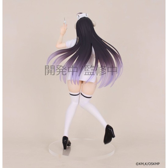 Kadokawa  Overlord Vivit Ver. Nurse Figure 18cm - Albedo - Plastmasas figūriņa