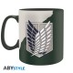 ABYstyle Attack on Titan King Size Ceramic Mug 460ml - Emblem - Krūze