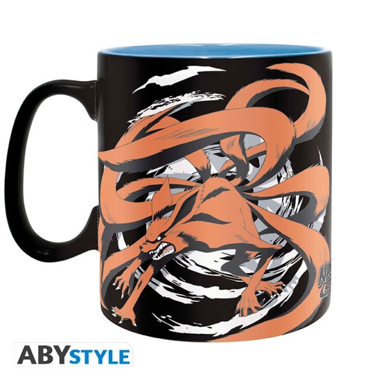 ABYstyle Naruto Shippuden King Size Ceramic Mug 460ml - Naruto & Kurama - Krūze