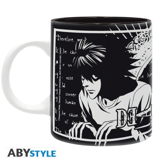 ABYstyle Death Note Ceramic Mug 320ml - Light vs L