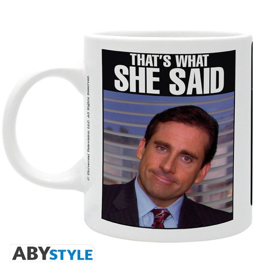 ABYstyle Pop Art Ceramic Mug 320ml - Michael Scott - Кружка
