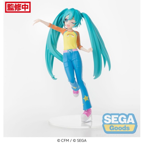 Sega Hatsune Miku x Love and Berry Dress Up and Dance! Desktop x Decorate Collections Ver. Love Costume Figure 17cm - Hatsune Miku - Plastmasas figūriņa