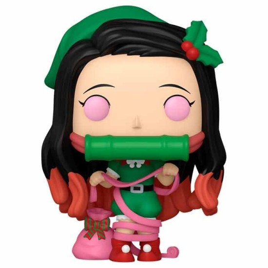 Funko POP! Demon Slayer Figure 9cm - Nezuko Kamado Holiday (2032) - Vinyl figure