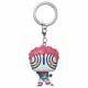 Funko Pocket POP! Demon Slayer Kimetsu no Yaiba Keychain - Yaiba Akaza - Vinila atslēgu piekariņš