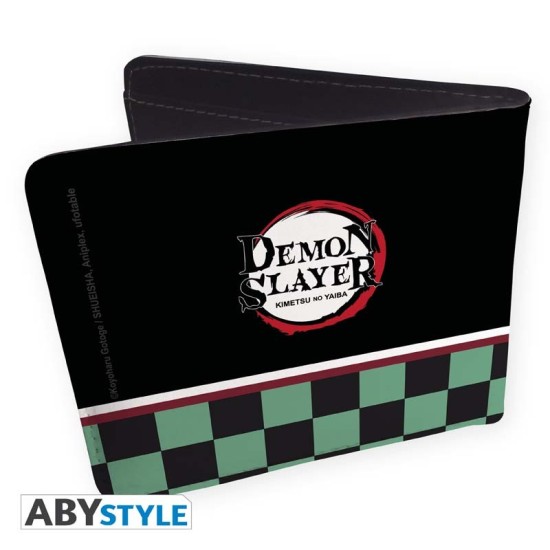 ABYstyle Demon Slayer Premium Bi-fold Wallet 9.5 x 11cm - Fox Mask - Naudas maks