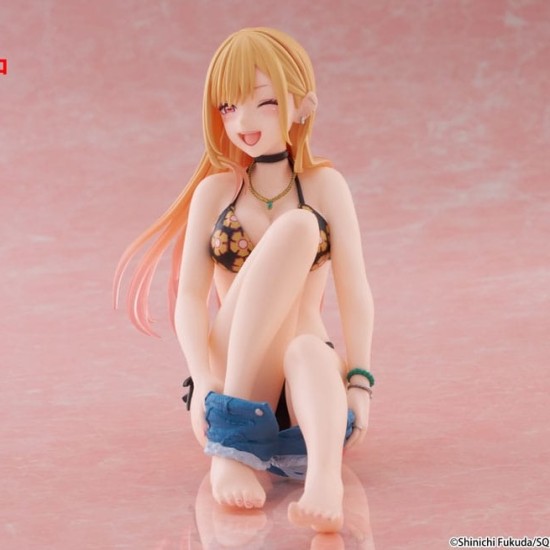 Taito Prize My Dress-Up Darling Desktop Cute Ver. Measured Swimsuit Figure 13cm - Marin Kitagawa - Plastic figure