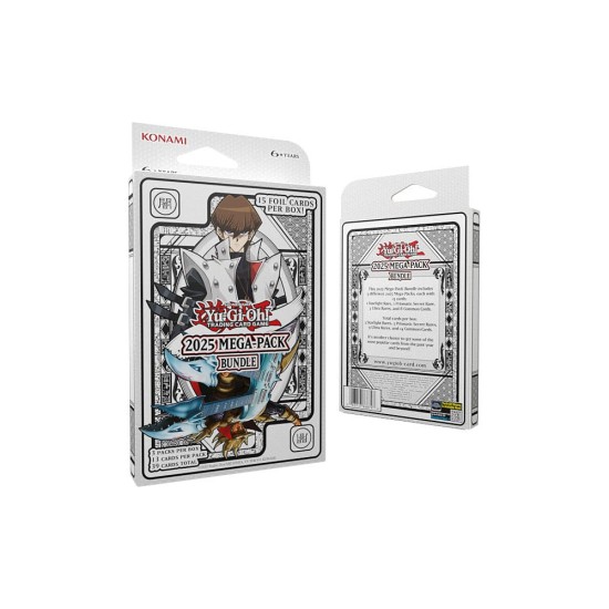 Konami YU-GI-OH! Card Game TCG Trading Cards - Mega-Pack Bundle 2025 (EN) - Kāršu spēle