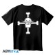 ABYstyle One Piece Portgas D. Ace T-shirt - XL size / Black - Unisex cotton T-shirt