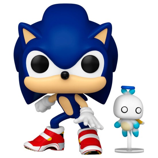 Funko POP! Sonic Figure 9cm - Sonic with Chao (1036) - Vinyl figure