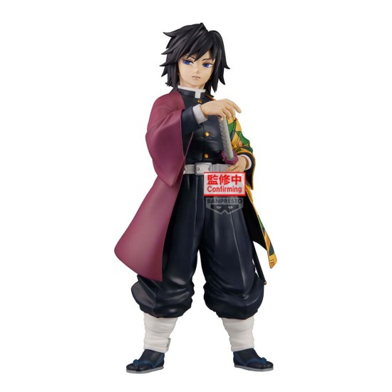 Banpresto Demon Slayer Kimetsu no Yaiba Grandista Figure 24cm - Giyu Tomioka - Plastmasas figūriņa