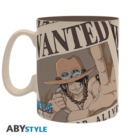 ABYstyle One Piece King Size Ceramic Mug 460ml - Wanted Ace