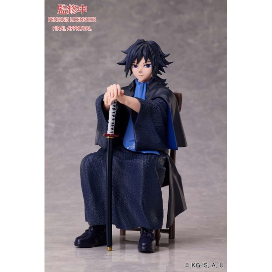 Aniplex Demon Slayer Kimetsu no Yaiba Figure 16cm - Giyu Tomioka - Plastmasas figūriņa