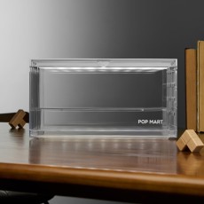 Pop Mart 100% modulārs gaismas displejs–vitrīna kolekcionējamiem figūriņām ar LED apgaismojumu