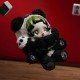 Pop Mart Skullpanda Lazy Panda Vinyl / Plush Pendant - Vinila / plīša atslēgu piekariņš