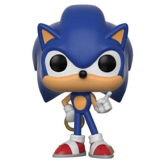 Funko POP! Sonic Figure 9cm - Sonic with Ring (283) - Vinila figūriņa