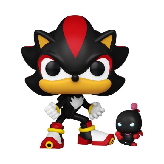 Funko POP! Sonic The Hedgehog Figure 9cm - Shadow with Dark Chao (1035) - Vinila figūriņa